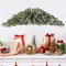 42" Flocked Christmas Swag – Snowed Artificial Pine Garland, Winter Evergreen Mantel & Holiday Home Decor